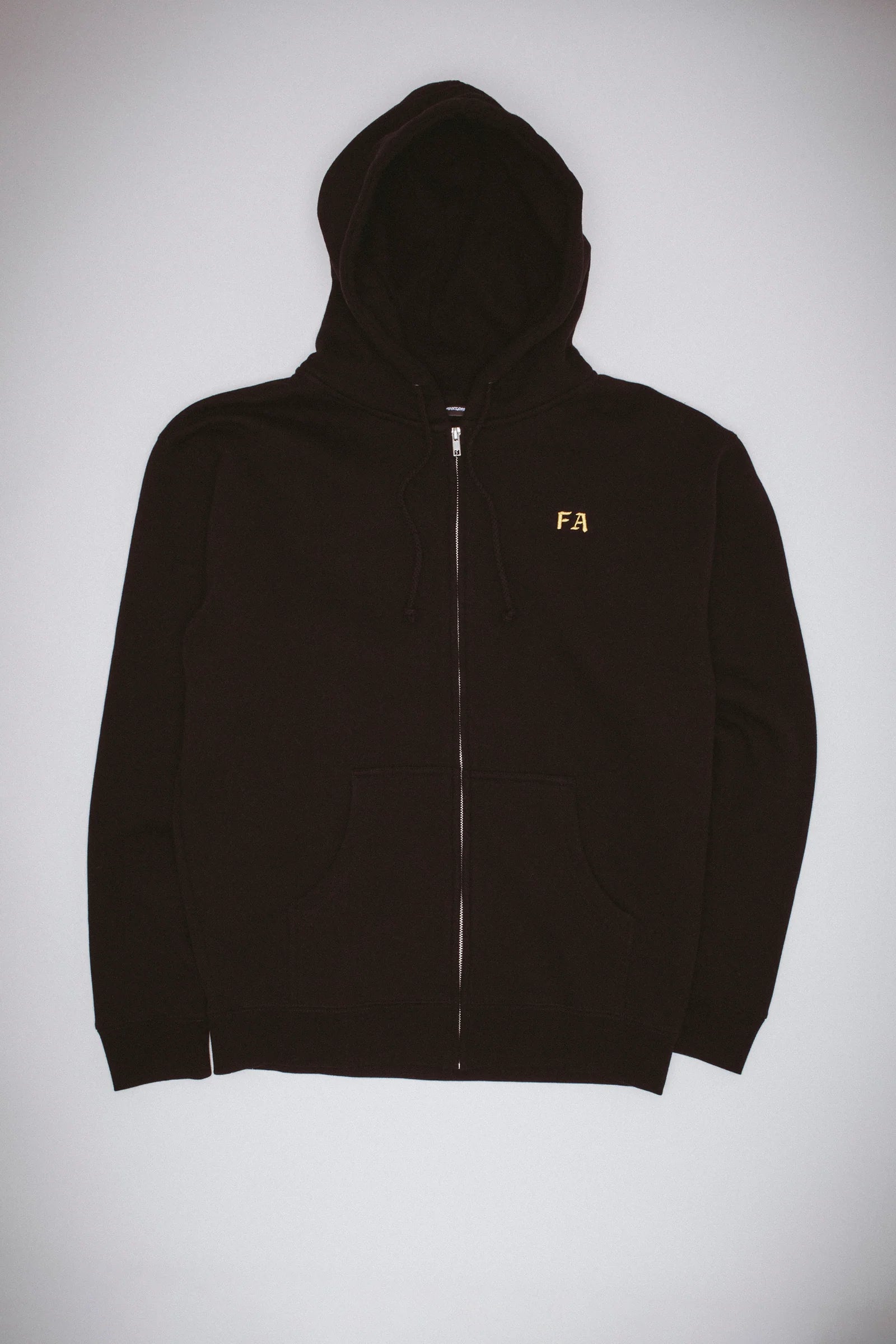 Fucking Awesome - Lesser God Embroidered Zip Up Hoodie (Black