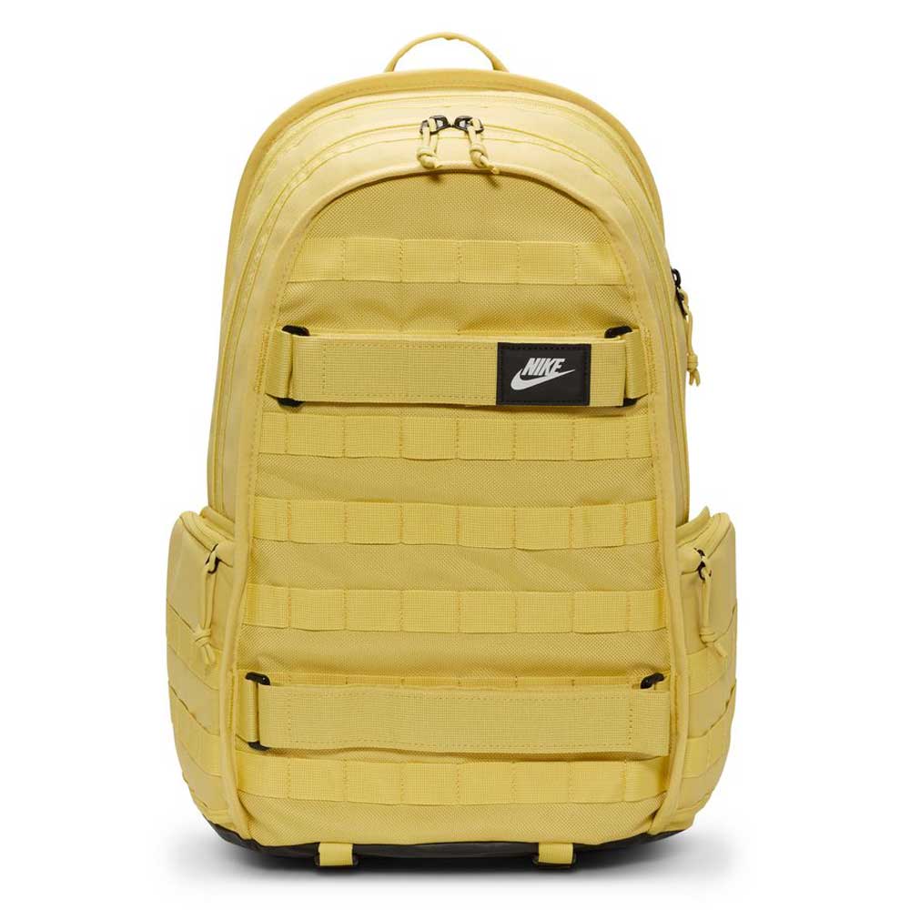 gold nike backpack