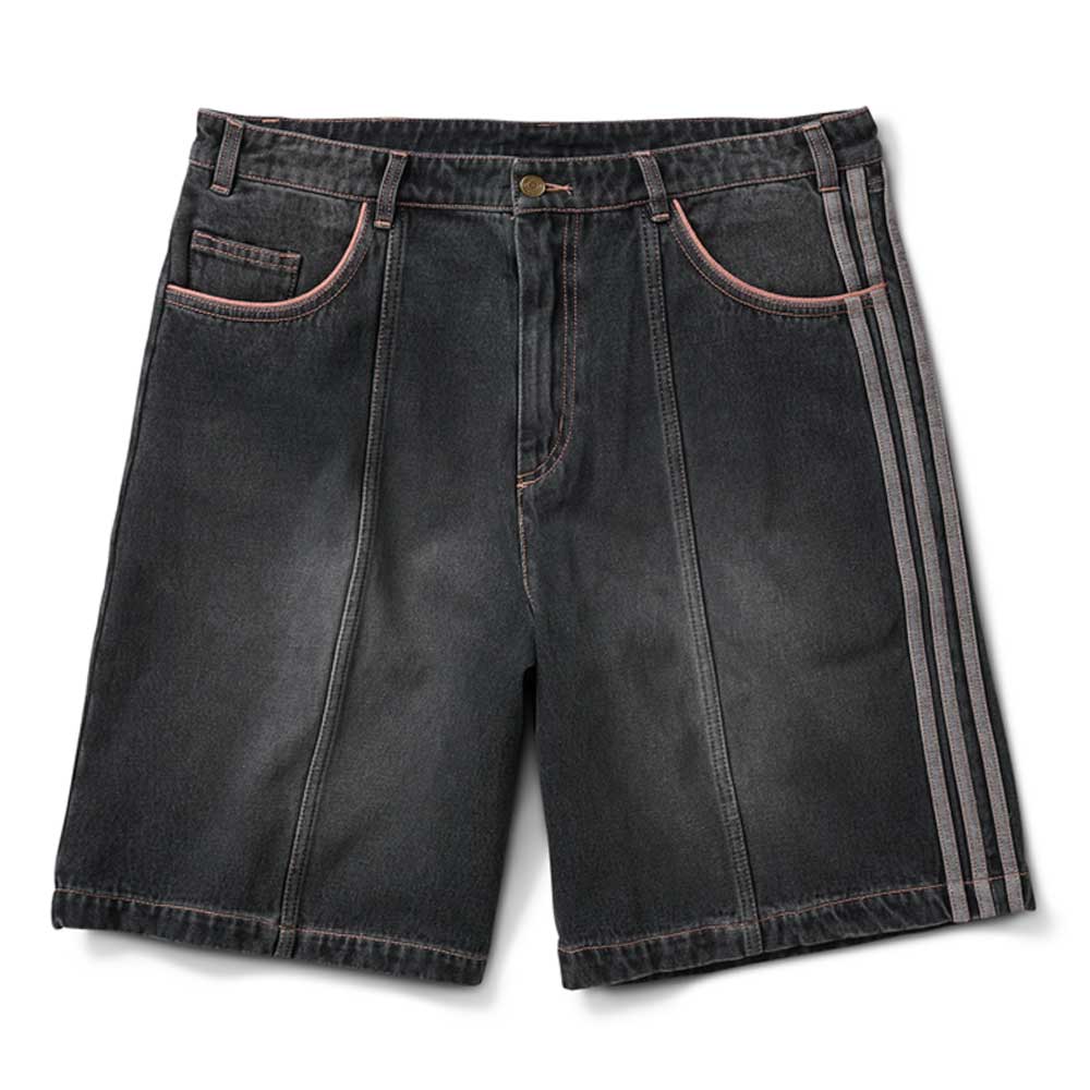Adidas Tyshawn Denim Shorts - Black - Geometric Skateshop