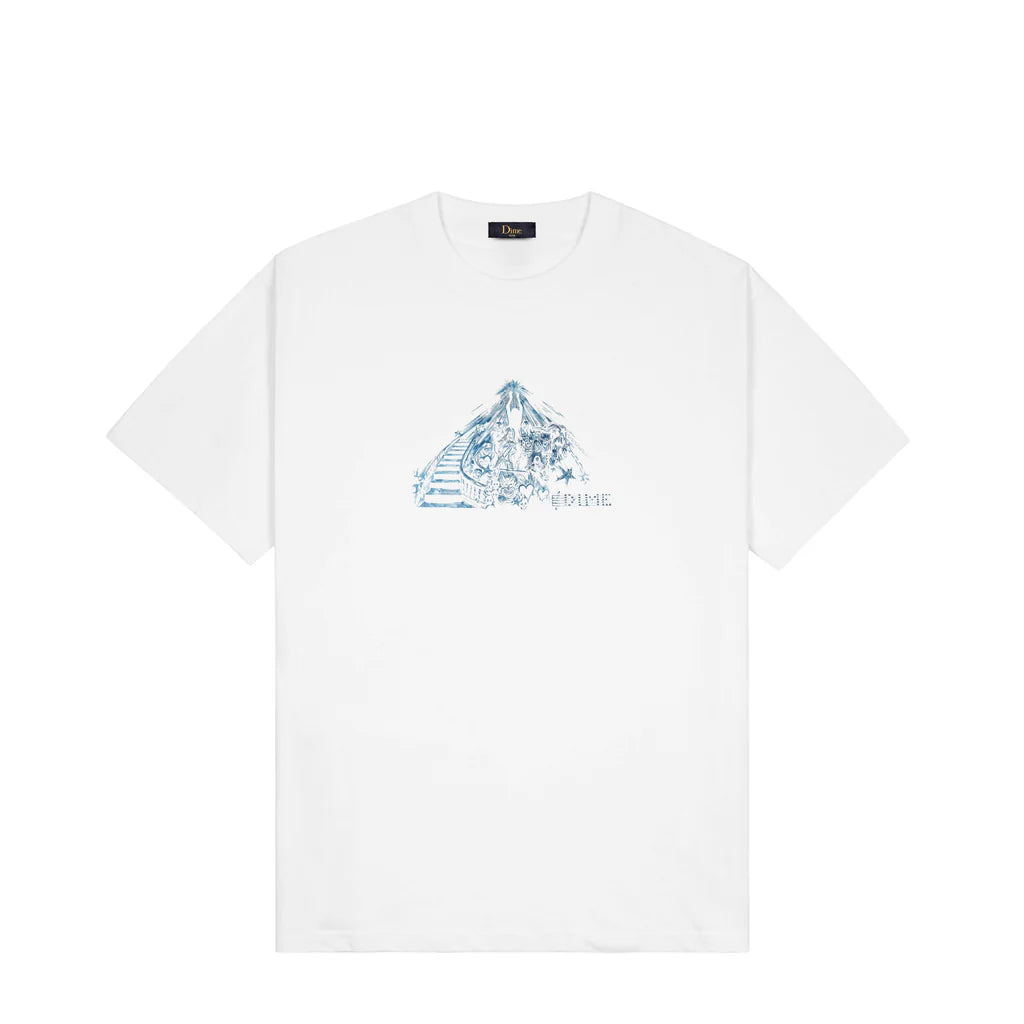 ◆関税込◆Dime◆トポTシャツ Dime Tony T-Shirt - (White) - Geometric Skateshop