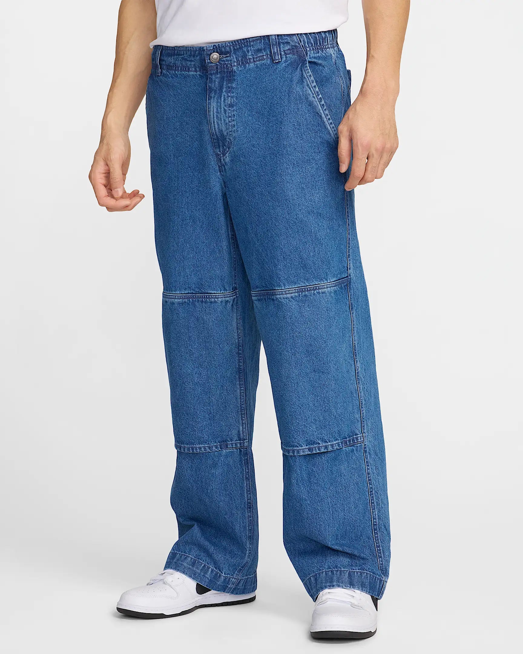 Nike SB Loose Denim Double Knee Pants - Diffused Blue/White Nike SB Loose Denim Double Knee Pants - Diffused Blue/White