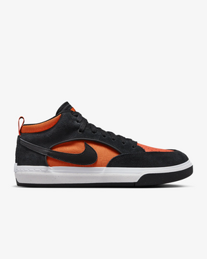 Nike SB React Leo (Black/Black-Orange-Electro Orange)
