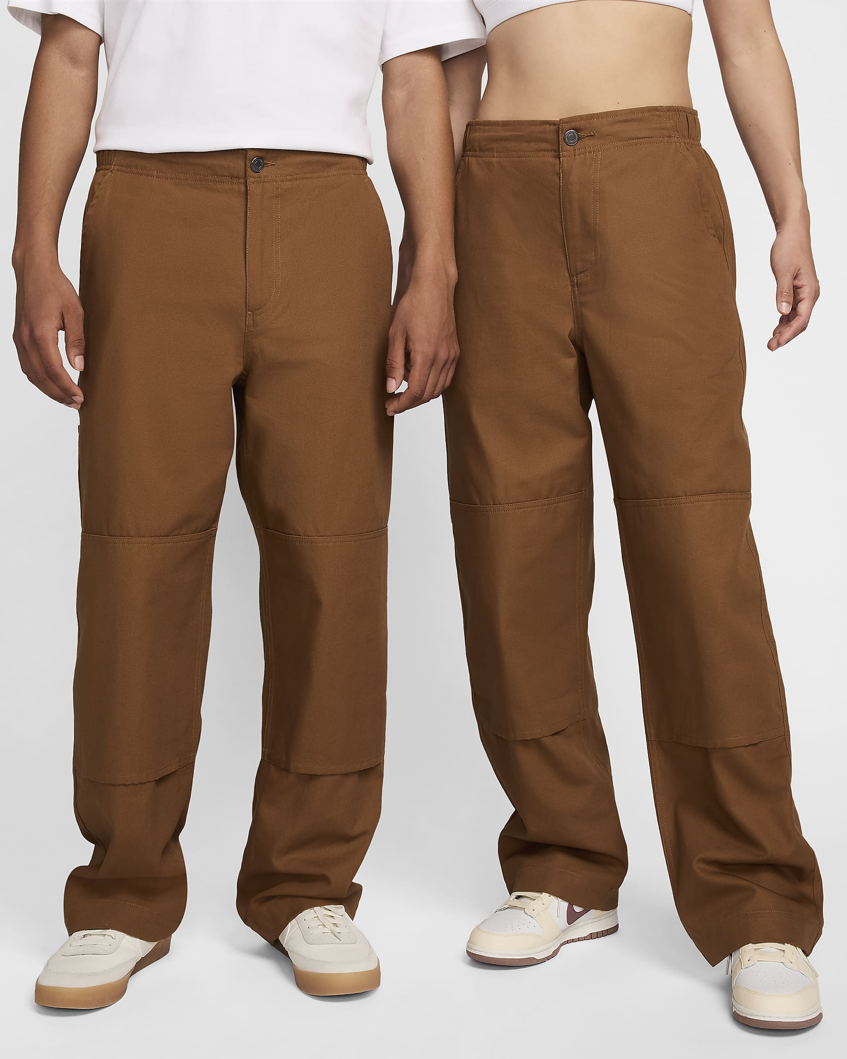 高評価レビュー Double Twill SB Nike Knee tan british Pant-(light 陸上用パンツ