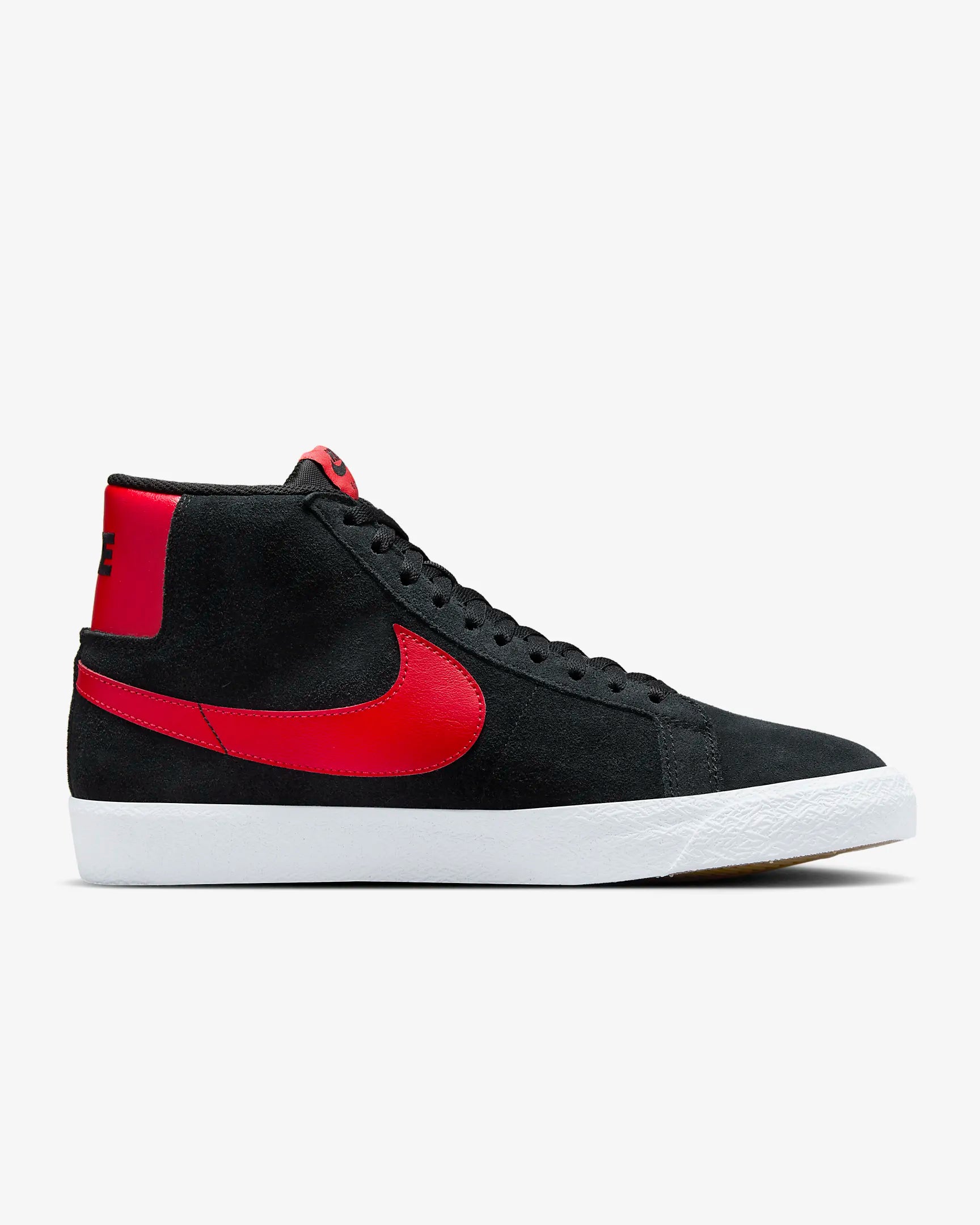 Nike blazer black sales red