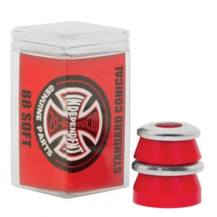 Independent Red Soft Conical Bushings - (88A)