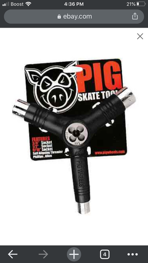 Pig Skate Tool