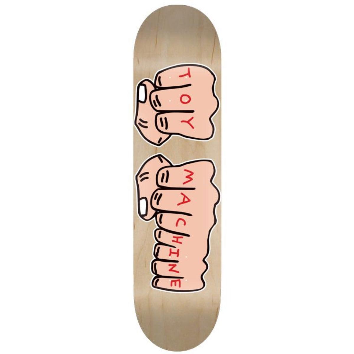 Toy Machine Fists Natural Deck (8.5) - Geometric Skateshop