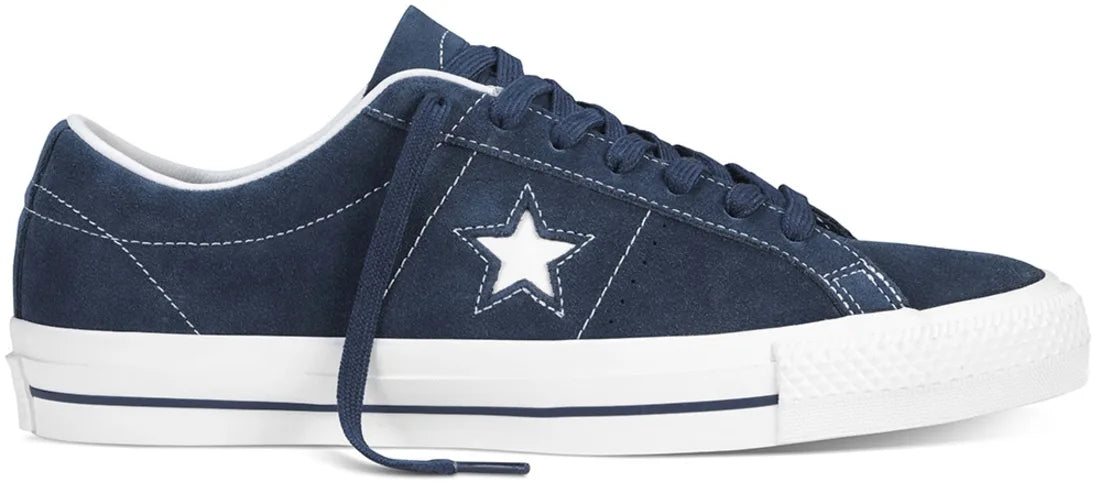 Converse one star ox 2025 navy blue