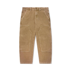 Butter Goods Work Double Knee Pants - Washed Brown