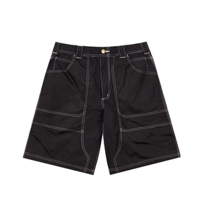 Bronze 56k Double Knee Shorts - (Black)