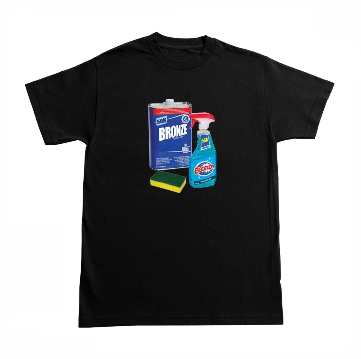 Bronze 56k Paint Thinner Tee - (Black)