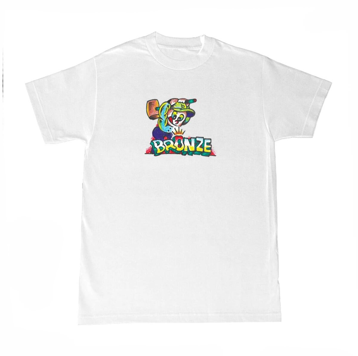 Bronze 56k Mallet Tee-(white)