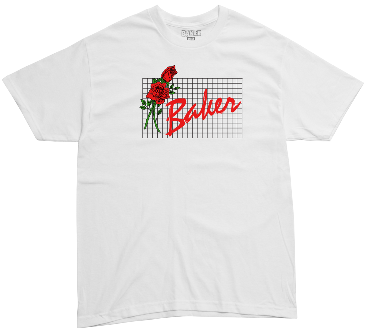 Baker Roses Tee - (White)