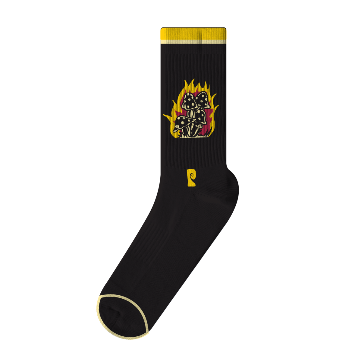 Psockadelic Mushroom Flame Socks