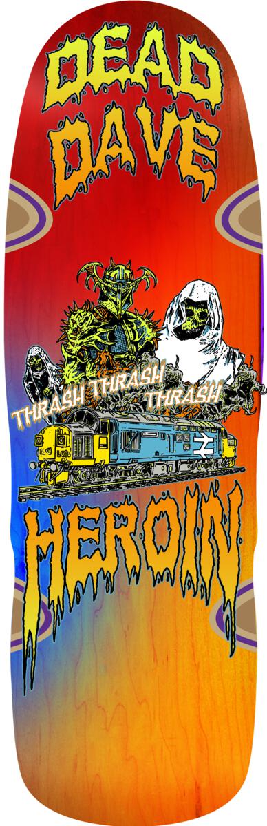 Heroin Dead Dave Ghost Train Deck - 10.1