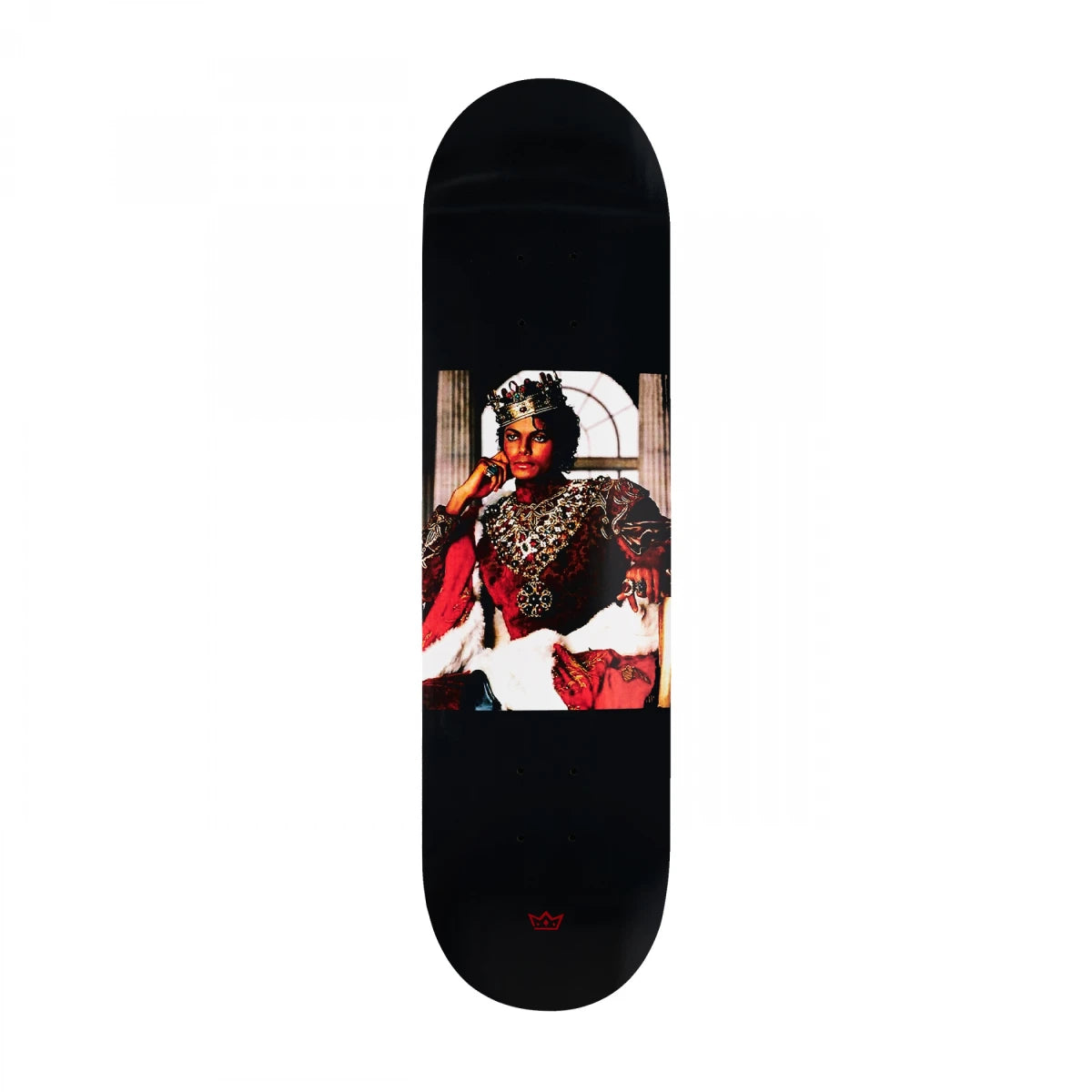 King Skateboards Applehead Black TJ Deck - 8.18