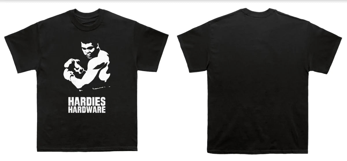 Hardies Boxer Tee-(black) - Geometric Skateshop