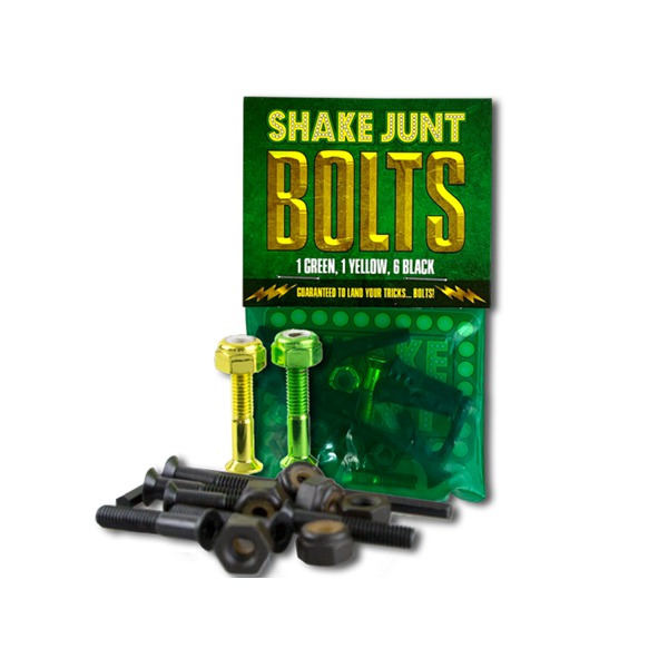 Shake Junt Bag-O-Bolts 1" Phillips - Black/Green/Yellow