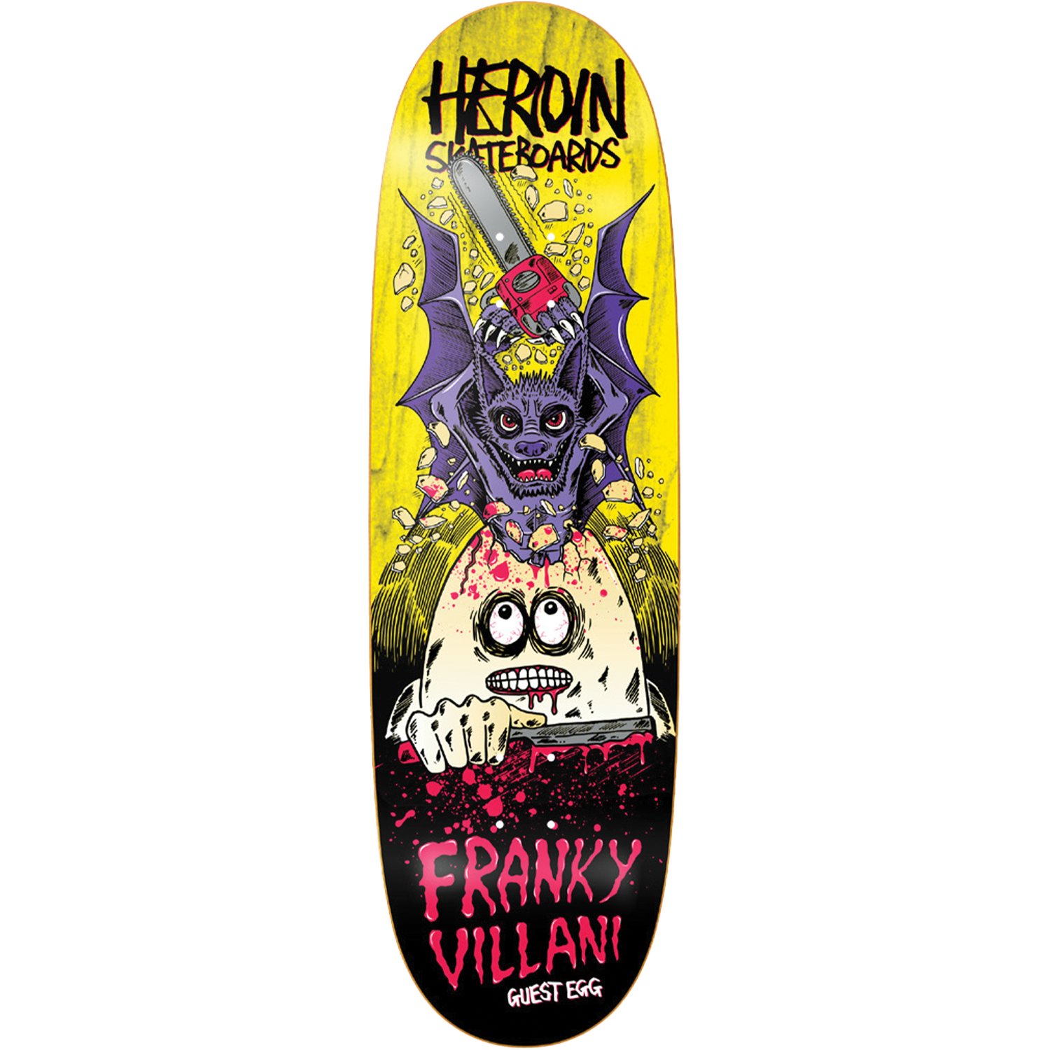 Heroin Franky Villani Guest Egg Deck - (9.5)