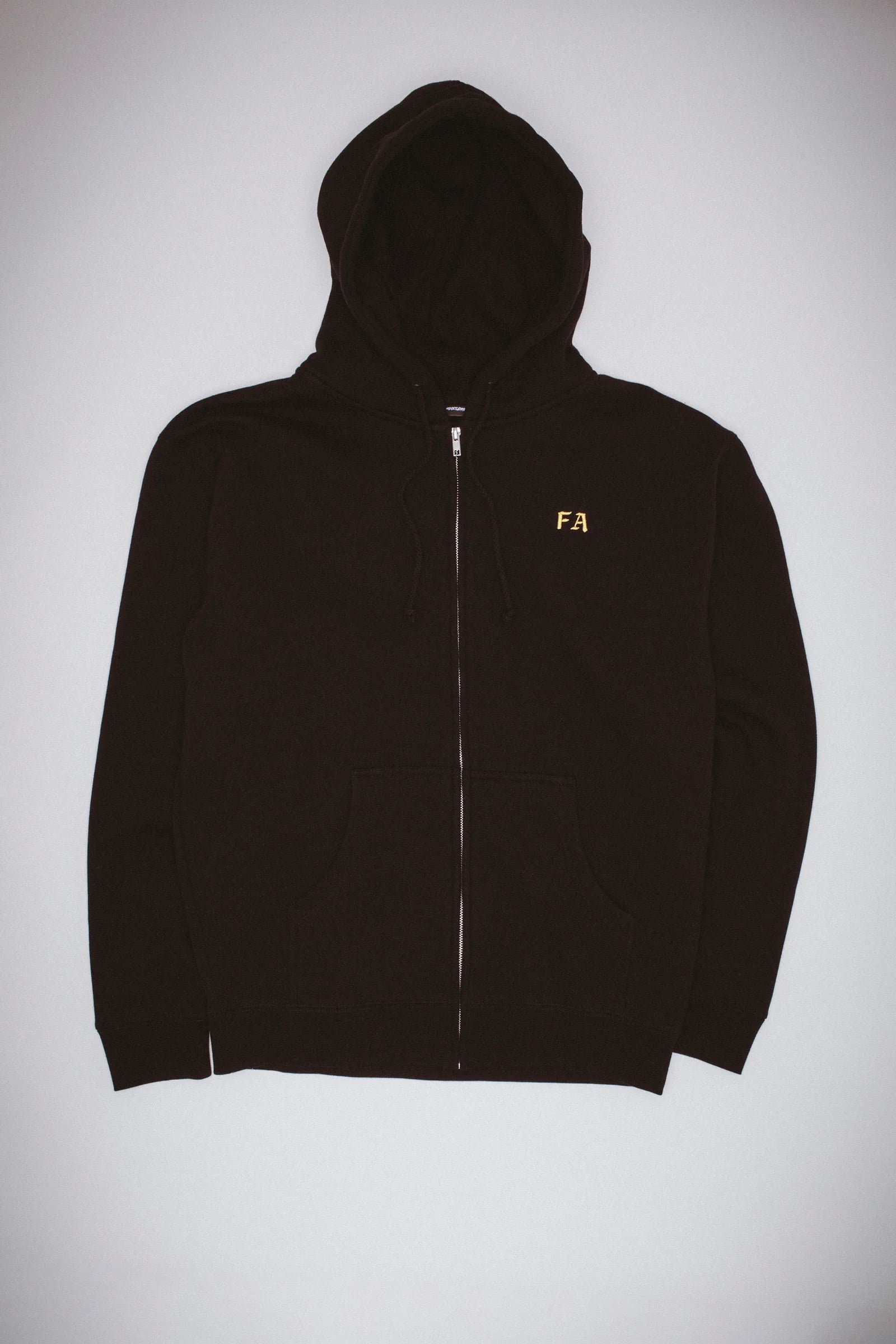 Fucking Awesome - Lesser God Embroidered Zip Up Hoodie (Black)