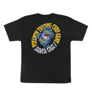 Santa Cruz X Pokémon TCG Hand Black T-Shirt