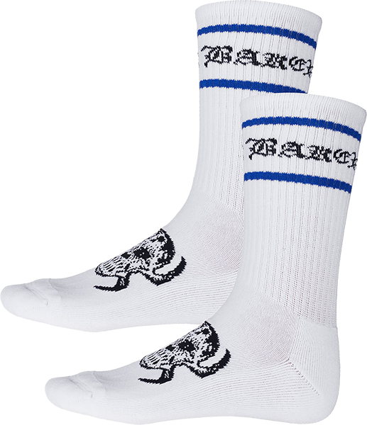 Baker Old E Sock (White)