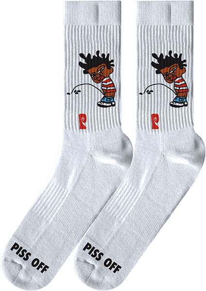 Psockadelic Zack Allen Piss Crew Socks