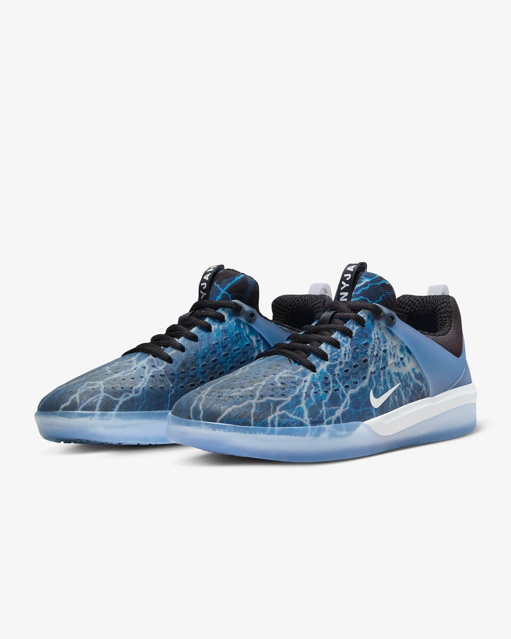 Sb janoski black  and  white ripstop canvas skate shoes sale