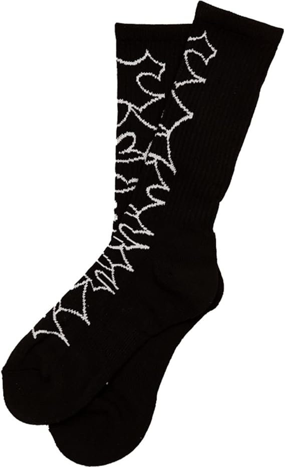 Deathwish Heavy Logo Crew Sock (Black)
