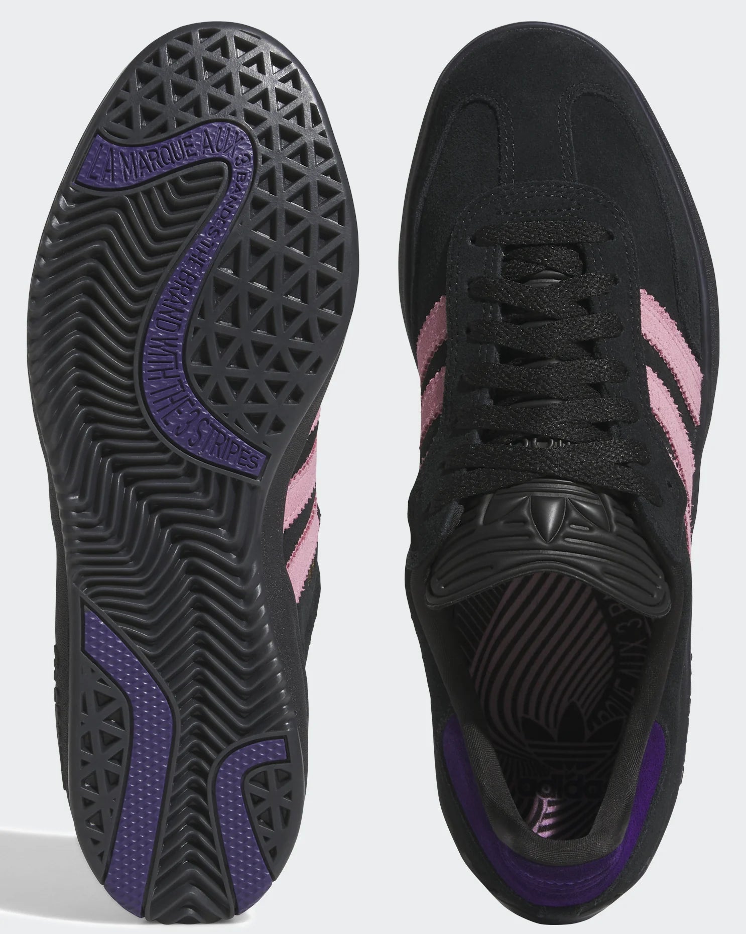 adidas gazelle silver green womens Adidas Puig Samba - (Black/Pink/Purple)