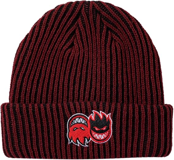Spitfire Eternal Fill Cuff Beanie - (Dark Red/Black Red)