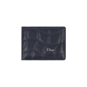 Dime Quilted Bifold Wallet - Dark Blue