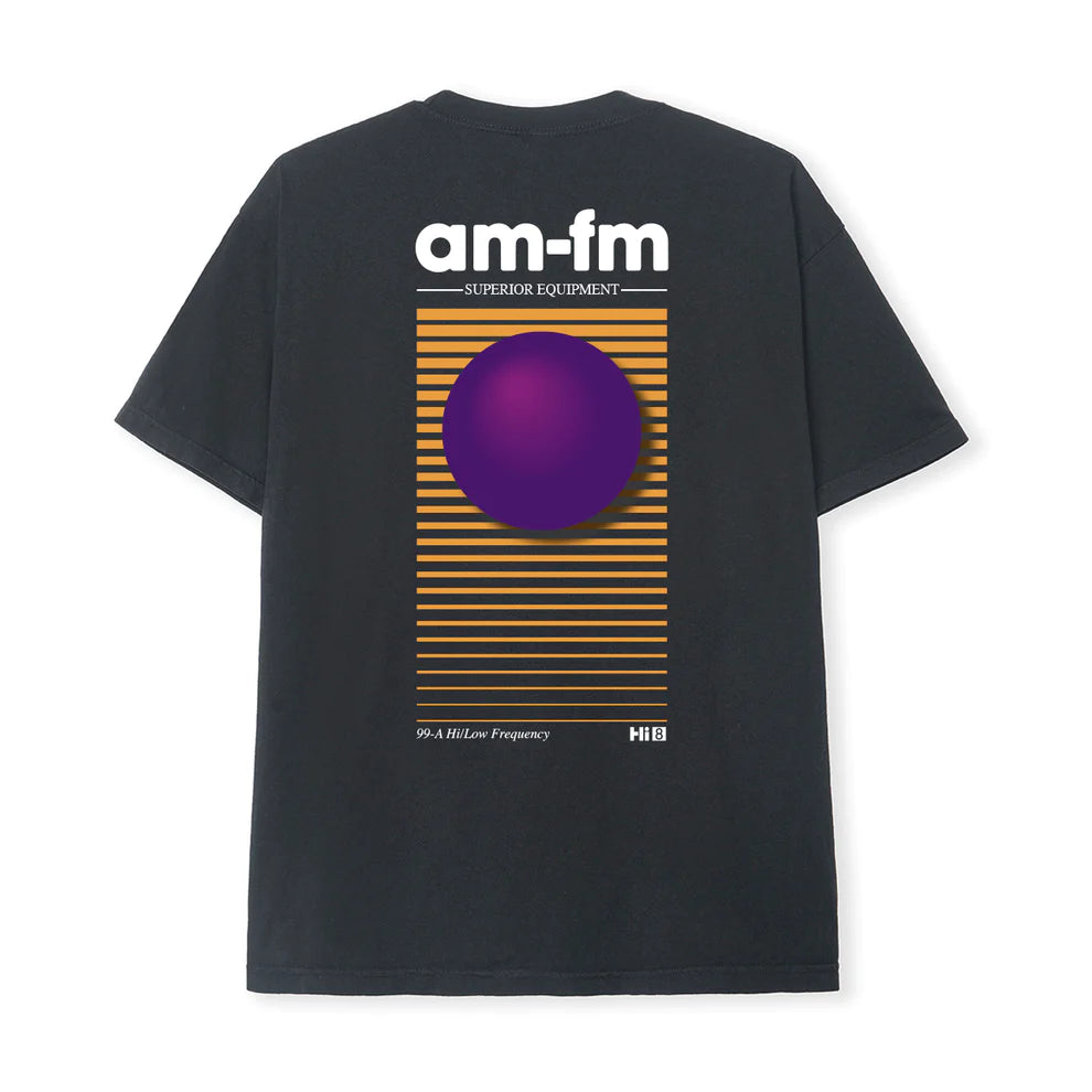 AM-FM Orb Tee-black