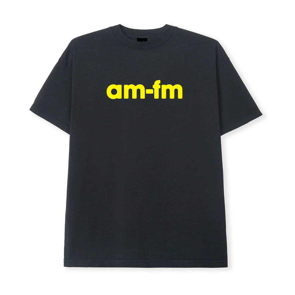 AM-FM OG Logo Tee-Black
