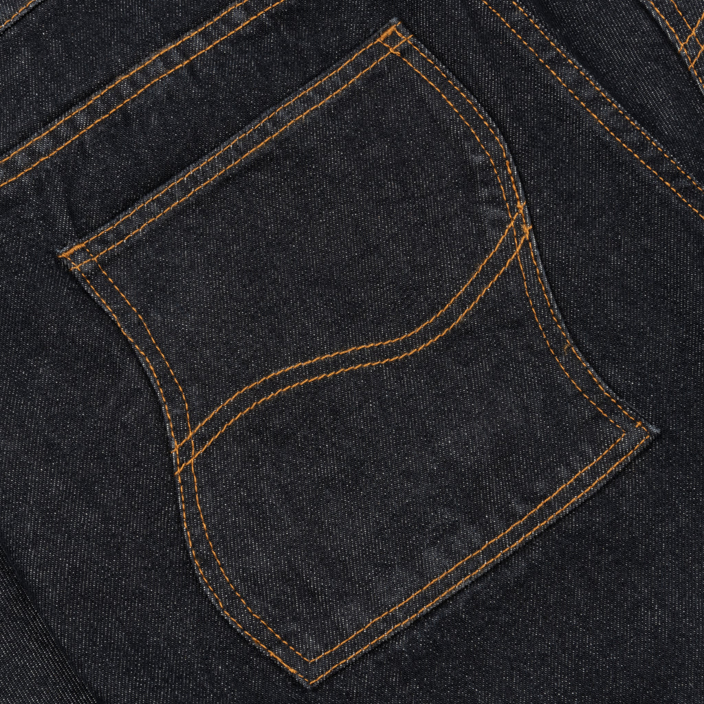 Dime Classic Relaxed Denim Pants - Black Washed - Geometric