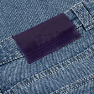 Dime Baggy Denim Pants- Blue Washed