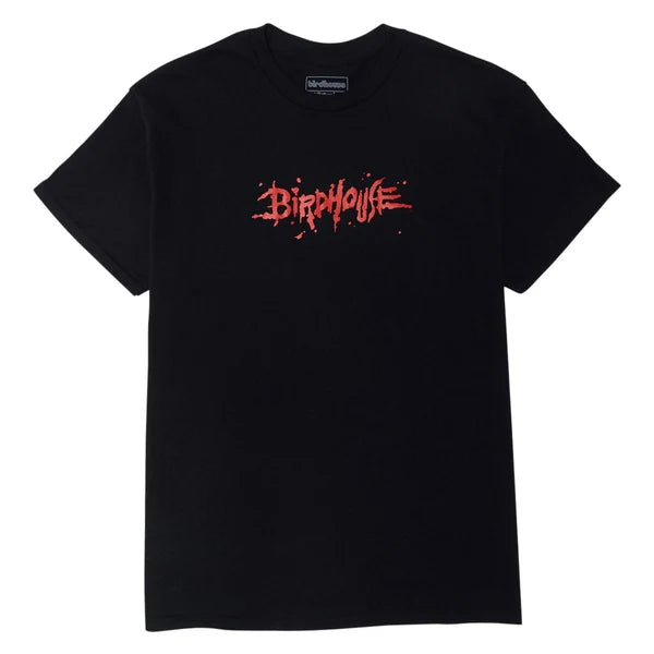 Birdhouse Splatter Tee - Black
