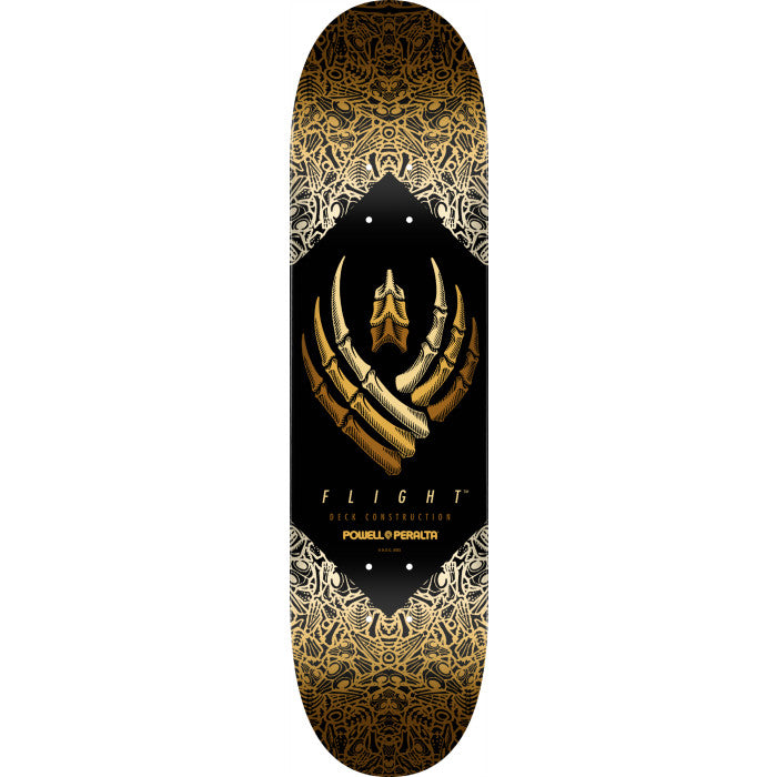 Powell Peralta Bones FLIGHT® Skateboard Deck Yellow - 8.75 x 32.95