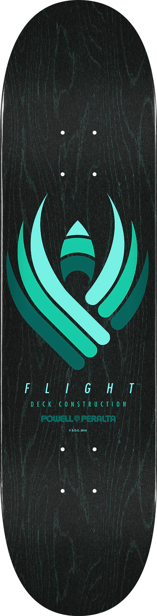 Powell Peralta Retro 2019 Black Flight 244 Shape Deck - (8.5)