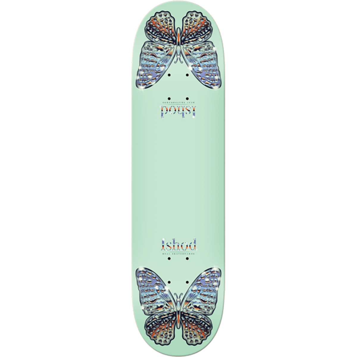 Real Skateboards Ishod Wair Mariposa Chrome Twin Tail (8.5)
