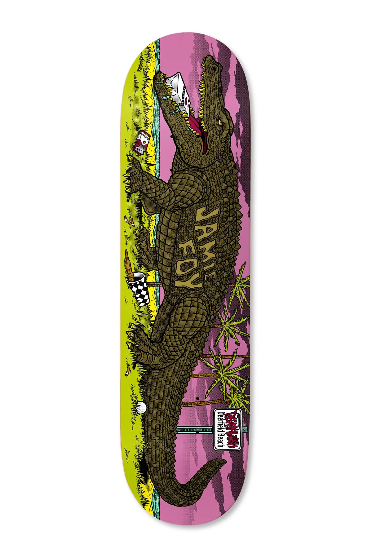 Deathwish Foy Deerfield Mascot Deck -(8.25)