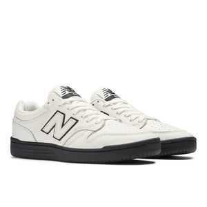 New Balance 480 Shoe  - White/Black NM480YNG