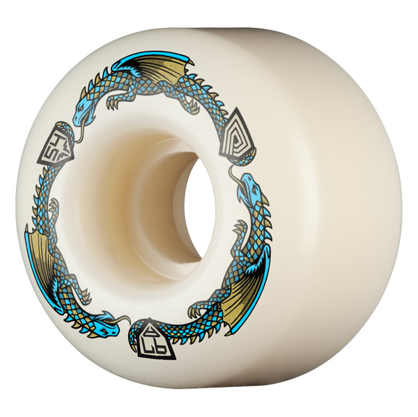 Powell Peralta Dragon Formula Blue 97a - (54mm) - Geometric Skateshop