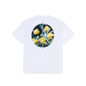 Polar Skate Co Fill Logo Tee Martas Roses (White)