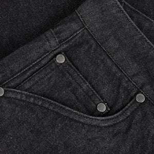 Dime Carpenter Denim Shorts-(black washed)