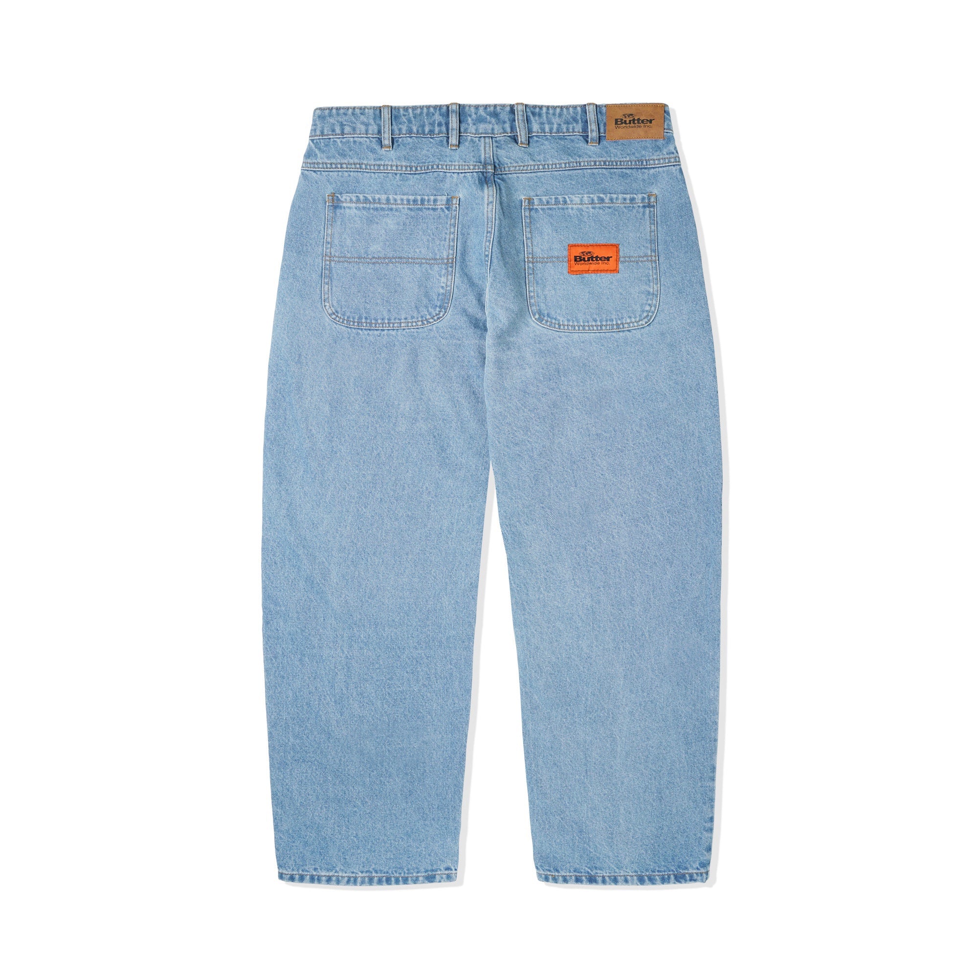 Butter Goods Philly Santosuosso Denim Pants - (Washed Blue)