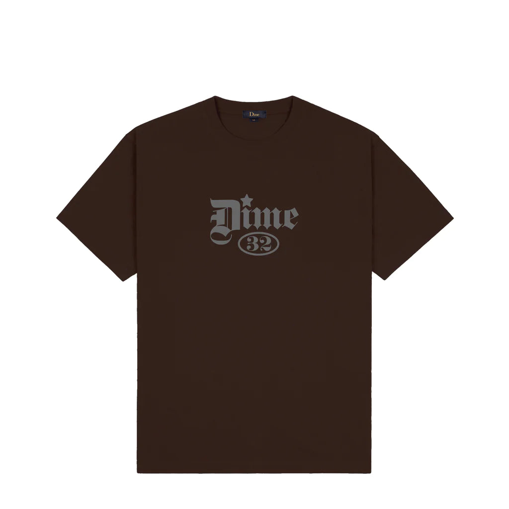 Dime - Exe T-Shirt (Deep Brown)