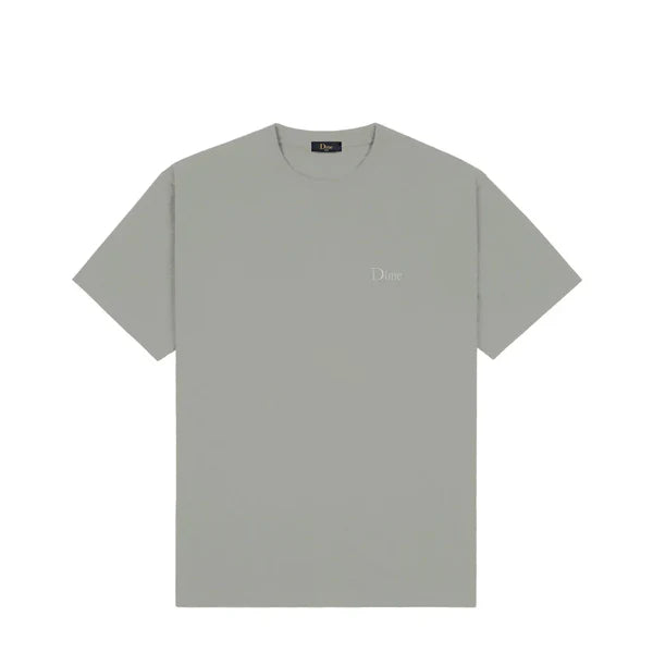 Dime Classic Small Logo T-shirt -(gravel)