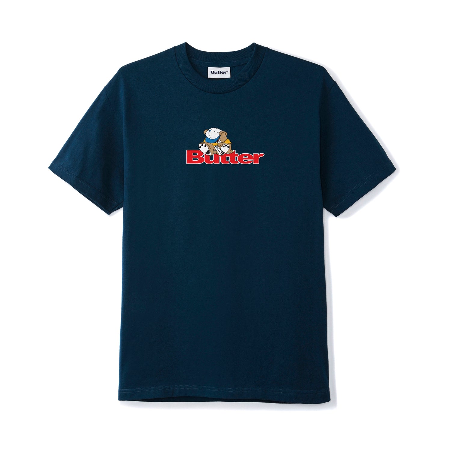 Butter Goods Teddy Logo Tee - Navy