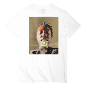 Violet Kader "Put Your Money Where You Mouth Is" Tee It's Kader! - White